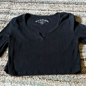 Long Sleeve Crop Top